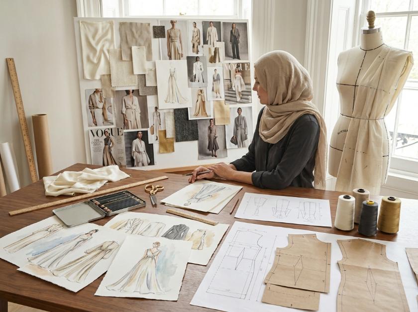 تصميم أزياء ودنيم